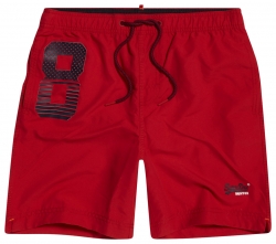 SUPERDRY WATERPOLO SWIM SHORT Flag Red