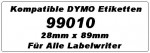 Kompatible Dymo Etiketten 99010 x 12 Rollen