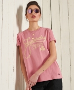 SUPERDRY WORKWEAR GRAPHIC TEE Dusty Rose