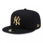 New Era New York Yankees Metallic Logo Dunkelblau 9FIFTY Kappe