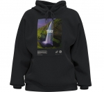 LEVIS GRAPHIC RIDER HOODIE BATWING WATERFALL CAVIAR